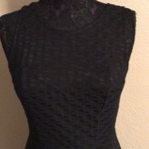 Black High-Low dress